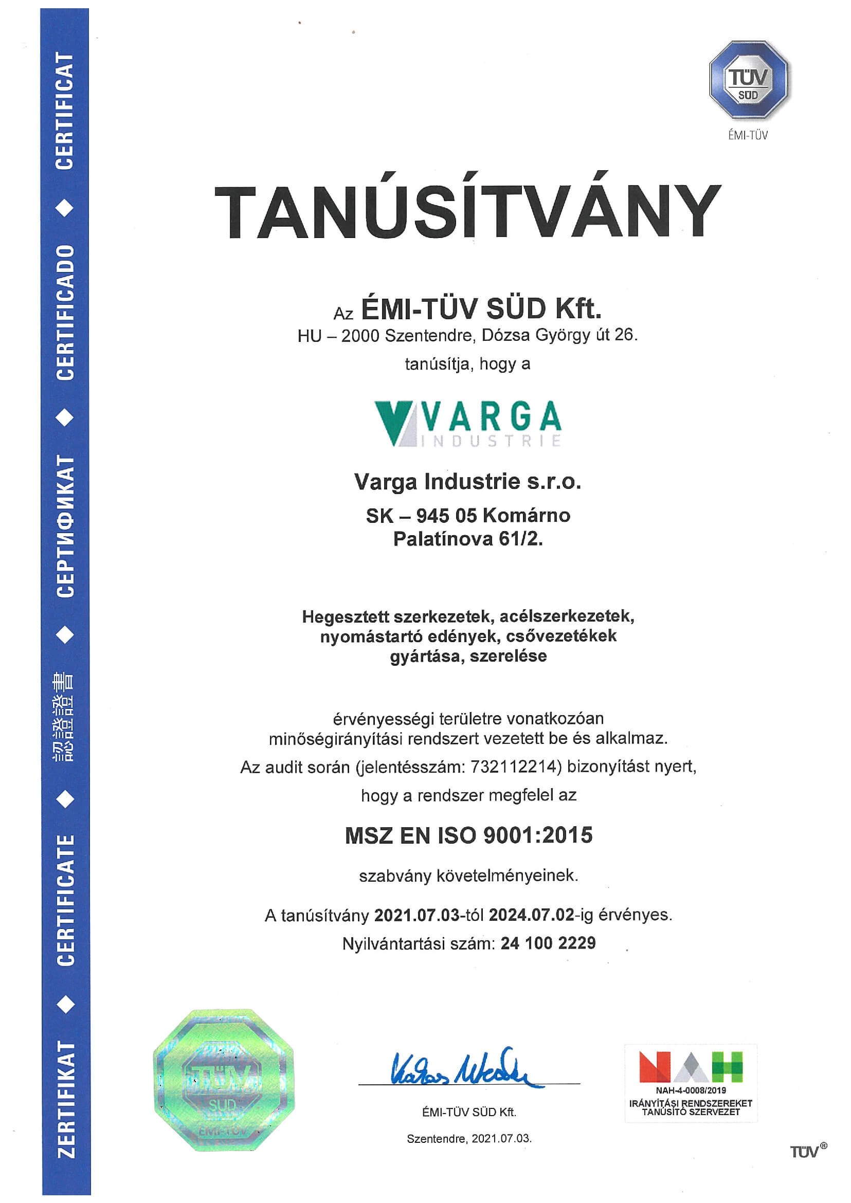 9001_Tanusivany-Varga-Industrie-sro-magyar